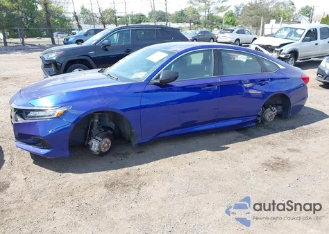 2022 Honda Accord Sport из США, поврежденный, VIN 1HGCV1F31NA088534